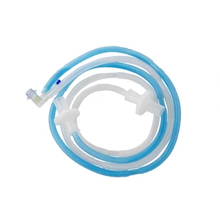 Circuito para ventilador universal PEDIATRICO COVID-19 SIMPLE con 2 filtros antibacterianos virales, nariz artificial y extensión para monitoreo de CO2
