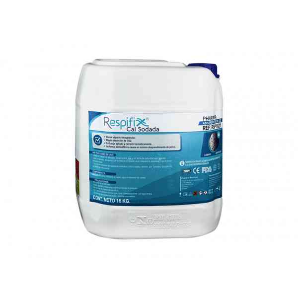 Cal Sodada con indicador de color, con 16 kg, cubeta de 19L
