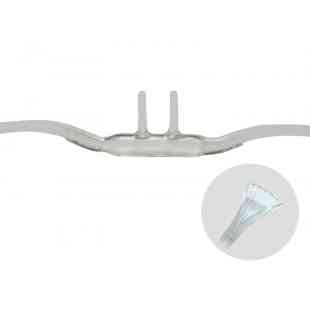 Cánula nasal SILICONIZADA (Puntilla) NEONATAL (RN mayor a 1400gr), 2.1m para oxigeno