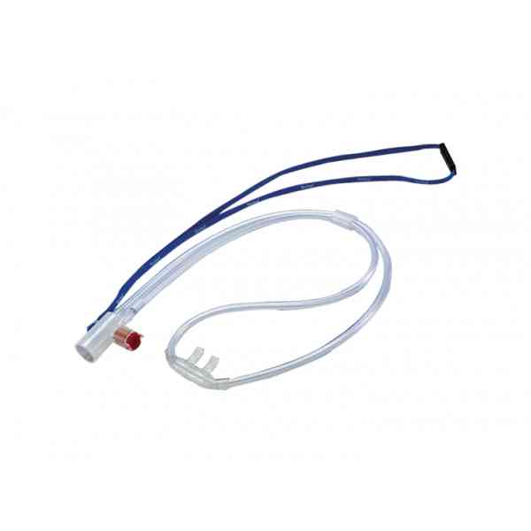 Cánula nasal SILICONIZADA DE ALTO FLUJO ADULTO MEDIANA PARA HUMIDIFICACIÓN TÉRMICA (amarilla)