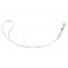 Cánula nasal SILICONIZADA DE ALTO FLUJO PEDIATRICA (verde) de flujo óptimo max. 8 LPM con adaptador para circuito, compatible con F&P RT329, AIRVO 2, OPTIFLOW c/adaptadores de 15mm y 22mm