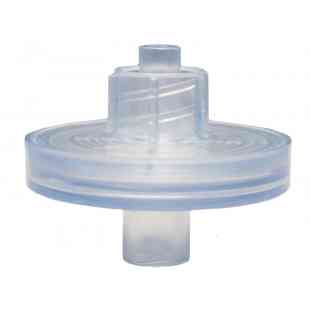 Filtro antibacteriano para muestreo de gases de 0.8 micras, MACHO/HEMBRA luer-lock