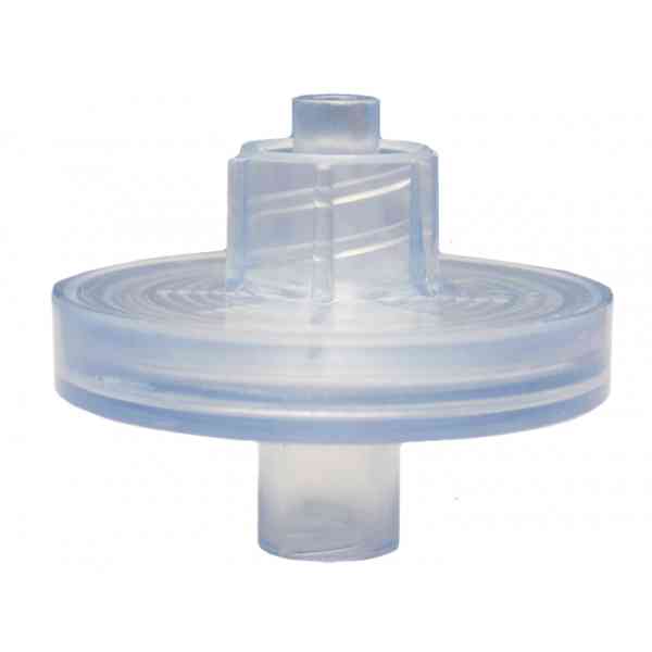 Filtro antibacteriano para muestreo de gases de 0.8 micras, MACHO/HEMBRA luer-lock