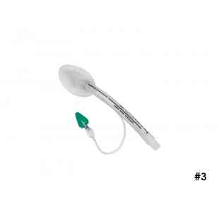 Mascarilla laríngea de PVC DESECHABLE #3