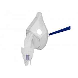 Mascarilla alargada para nebulizaciones (aerosol) ADULTO (incluye solo la mascarilla) (conector SWIVEL 360º)