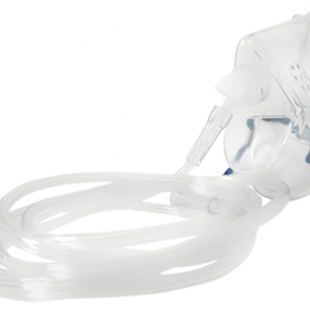Mascarilla para oxigeno ADULTO, con tubería de 2.1 M / 7' (conector SWIVEL 360º)