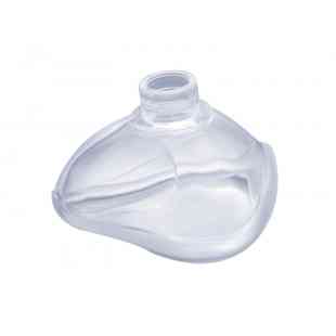 Mascarilla para resucitador REUSABLE #4 ADULTO CHICO de silicón, compatible con NEOPUFF