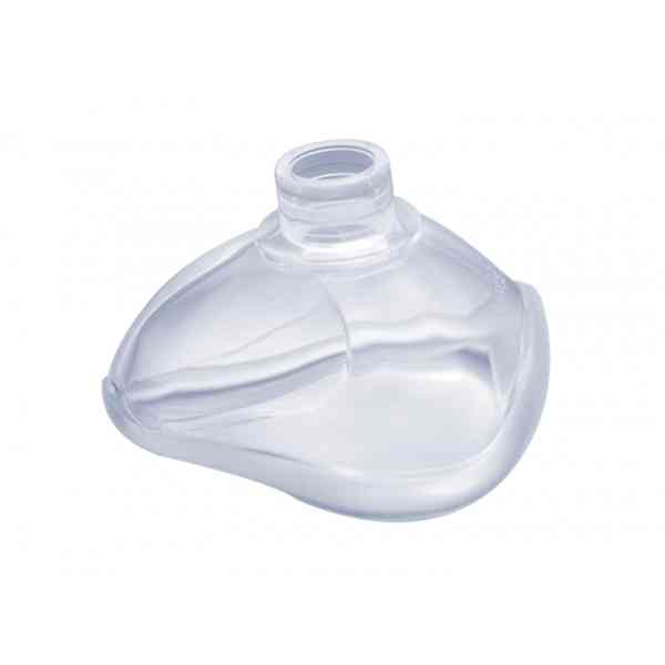 Mascarilla para resucitador REUSABLE #4 ADULTO CHICO de silicón, compatible con NEOPUFF