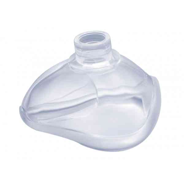 Mascarilla para resucitador REUSABLE #5 ADULTO MEDIANO de silicón, compatible con NEOPUFF