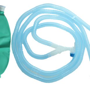 Circuito de anestesia CIRCULAR ADULTO 60" (152 cm), con puerto, filtro antibacteriano viral y bolsa de 3L
