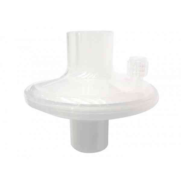 Filtro BACTERIANO VIRAL 15mm x 22mm, 99% de Filtración, 200-1500ml c/luer lock