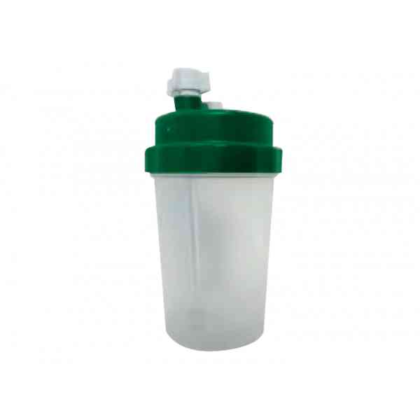 Vaso humidificador borboteador desechable 6 Lpm (psi) 500 ml