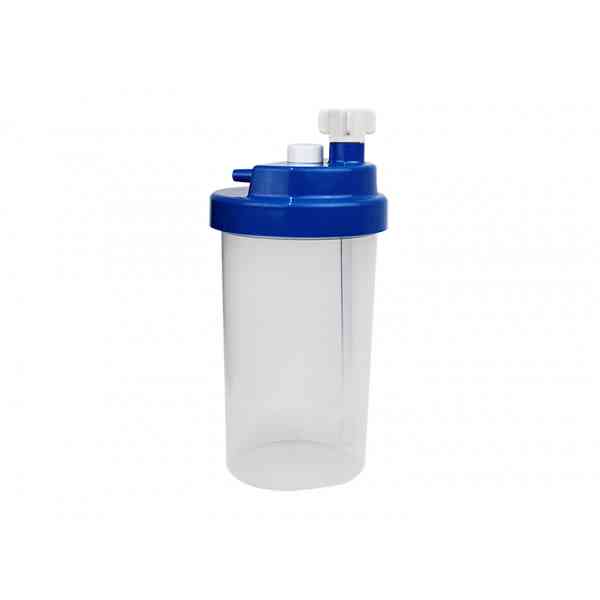 Vaso humidificador borboteador desechable 6 Lpm (psi) 500 ml