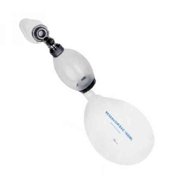 Resucitador REUSABLE DE SILICÓN PEDIATRICO