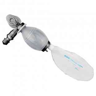 Resucitador REUSABLE DE SILICÓN NEONATAL CON VALVULA PEEP