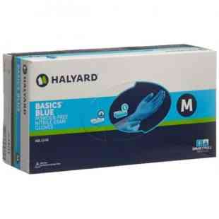 Guantes de nitrilo de examinacion Aquasoft Medianos