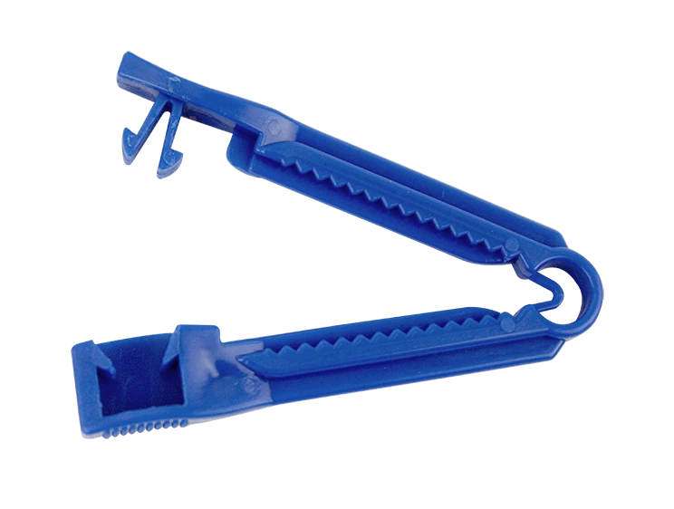 Pinza umbilical estéril "klick clamp" con doble sistema de seguridad