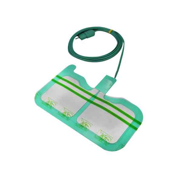Placa para electrocirugía con cable, ADULTO