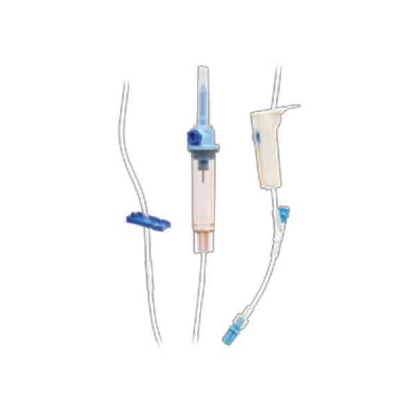 Linea de infusion baxter